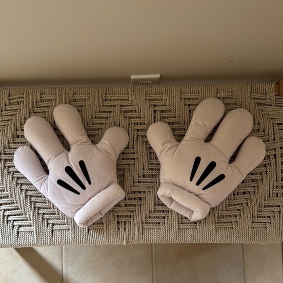 Disney Parks Mickey Mouse Gloves Pair Hands Costume - Picture 1 of 4